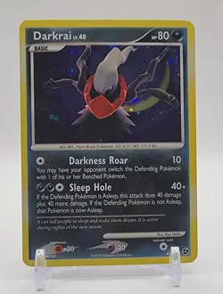 Pokemon TCG Darkrai #4/106 Great Encounters Holo Card Lightly Played - Image 1