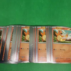 Pokemon TCG MASSIVE 50x Lot Ascended Heroes Cosmos Holo Charmander X50 - Image 1