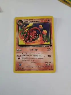 Dark Charmeleon 32/82 Team Rocket Regular Uncommon LP Vintage Pokemon Card 2000 - Image 1