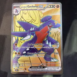 Cynthia's Garchomp ex 215/182 Sv10: Destined Rivals Holo Pokemon Card - Image 1