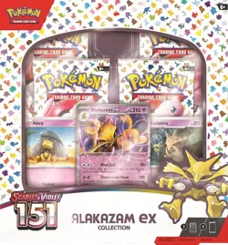 Pokemon TCG Scarlet & Violet 151 Alakazam ex Box FACTORY SEALED - FAST SHIPPING 820650855269 - Image 1