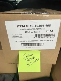 SEALED Pokemon TCG Pokemon Day 2026 Collection | CASE OF 6 | IN HAND | ENGLISH! - Image 2