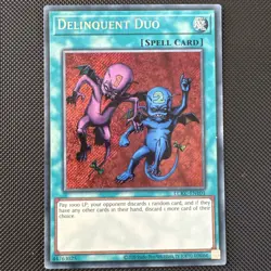Delinquent Duo - LCKC-EN101 (SR) Secret Rare (NM/M) Yugioh - Image 1