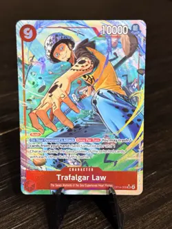 Trafalgar Law - OP14-009 (Alternate Art) OP14-009 The Azure Sea's Seven Foil - Image 1