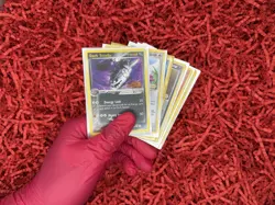 STAMPED REVERSE HOLO - Collection / Lot - 10 CARDS - LP-HP - NO DUPES - Pokemon - Image 1