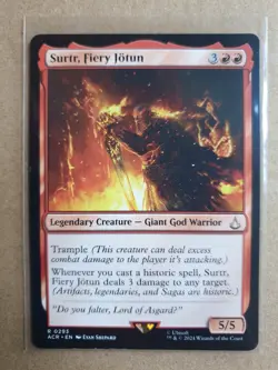 MTG - SURTR, FIERY JOTUN - Assassin's Creed (R) - Image 1