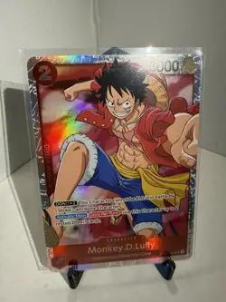 One Piece Trading Cards Monkey.D.Luffy Romance Dawn OP01 - OP01-024SR Near Mint - Image 1