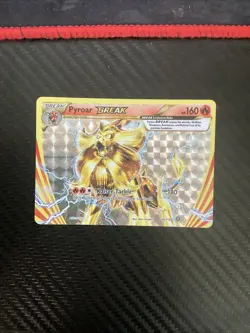 Pyroar BREAK Rare XY - Steam Siege 24/114 Pokemon Card - NM - Image 1