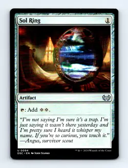 #94 2024 Duskmourn: House of Horror Commander / Sol Ring Uncommon - Image 1