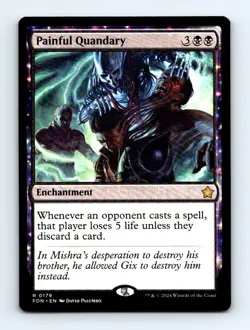 #179 2024 Foundations / Painful Quandary Rare - Image 1