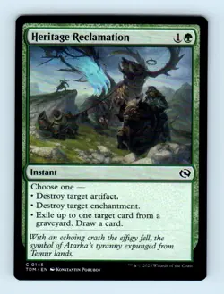 #145 2025 Tarkir: Dragonstorm / Heritage Reclamation Common - Image 1