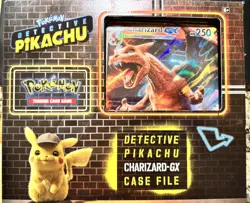 Pokemon TCG Detective Pikachu Charizard GX Case File Sealed Box!! - Image 1