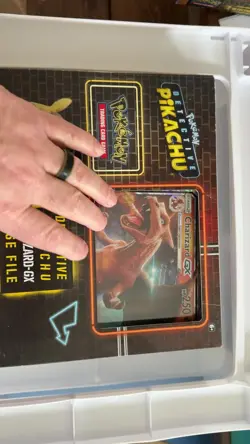 Pokemon TCG Detective Pikachu Charizard GX Case File Sealed Box!! - Image 2
