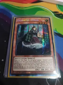 LP Yu-Gi-Oh Exosister Stella MP23-EN253 Secret Rare 1st Edition - Image 1