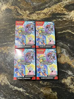 Pokemon TCG Scarlet & Violet Journey Together Booster Bundle Factory Sealed X4 - Image 1