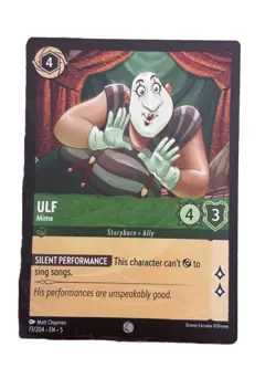 New: Disney Lorcana TCG Ulf Mime 73 Shimmering Skies Regular Common - Image 1