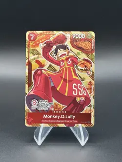 Monkey D Luffy Bandai Card Games Fest 24-25 P-080 One Piece Promo Cards - Image 1