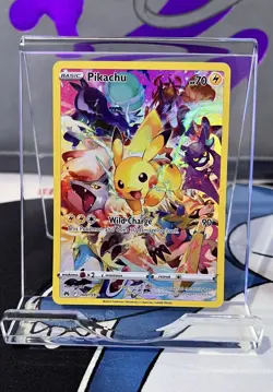 Pokemon Pikachu TCG Crown Zenith Holo Card 160/159 Full Art Secret Rare, NM - Image 1