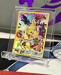 Pokemon Pikachu TCG Crown Zenith Holo Card 160/159 Full Art Secret Rare, NM - Image 2