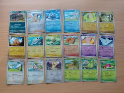 Pokemon Trading Card Game TCG Obsidian Flames Reverse Holo Bundle Job Lot X 18 - Image 1