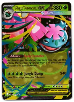Mega Venusaur ex 013 - Mega Evolutions Promo Pokemon TCG - NM Card - Image 1