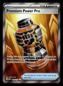 Premium Power Pro 174/132 Ultra Rare Mega Evolution Pokemon Card - Image 1