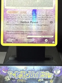Pokemon Card Unown J 76/146 Legends Awakened Reverse Holo Light Play - Image 3