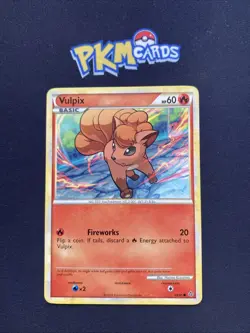 Pokemon TCG Vulpix Unleashed 68/95 Regular MP. - Image 1
