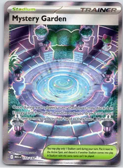 POKEMON TCG MYSTERY GARDEN 172/132 MEG ULTRA RARE MEGA EVOLUTION POKEMON - Image 1