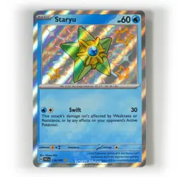 Pokemon - Staryu - 118/091 - SV Paldean Fates - Shiny Rare Card - Image 1