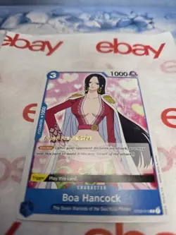 Boa Hancock C ST03 013 Super Pre Release One Piece Card Game English - Image 1