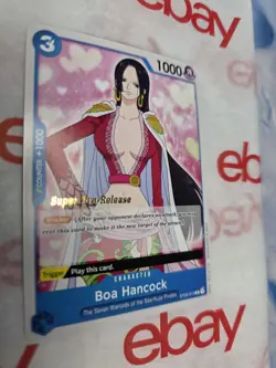 Boa Hancock C ST03 013 Super Pre Release One Piece Card Game English - Image 2
