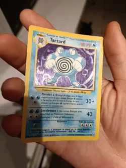 Tartard Set De Base Carte 13/102 Pokemon FR Holo Rare Trading Card 1998 - Image 1