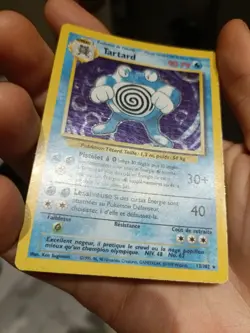 Tartard Set De Base Carte 13/102 Pokemon FR Holo Rare Trading Card 1998 - Image 4