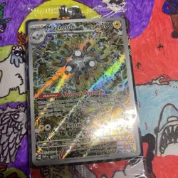 Pokemon TCG Surging Sparks Magneton SVP159 Black Star Promo Card Sealed - Image 1
