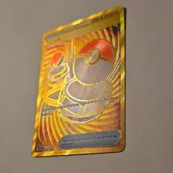 Pokemon Switch Trainer-Item 206/165 Scarlet & Violet 151 Gold Secret Rare Holo - Image 5