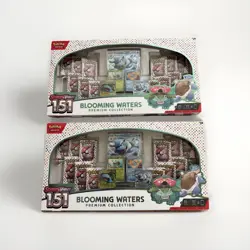 2X LOT Pokemon TCG S&V 151 Blooming Waters Premium Collection New Sealed - Image 1