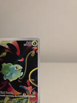 Pokemon Bulbasaur 133/132 English Mega Evolution Stamped Promo - Image 3