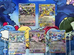 Pokemon TCG Prismatic Umbreon, Jolteon, Vaporeon, Espeon, etc. EX - Lot Of 5 - Image 1