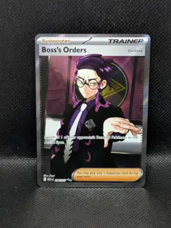 Boss’s Orders 256/217 Ultra Rare Full Art Pokemon TCG Ascended Heroes - Image 1