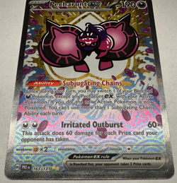 Pokemon Prismatic Evolutions Pecharunt ex 163/131 SIR Pack Fresh NM/M - Image 2