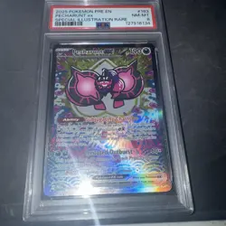 Pokemon TCG Pecharunt EX Prismatic Evolutions Special Illustration 163/131 NM - Image 1