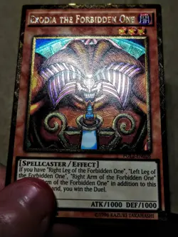Yu-Gi-Oh! Ultimate Rare Style Exodia full set - Image 1