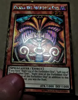 Yu-Gi-Oh! Ultimate Rare Style Exodia full set - Image 2