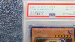 Yugioh Dark Magician Girl MP24-EN009 PSA 10 Quarter Century Rare American Print - Image 2