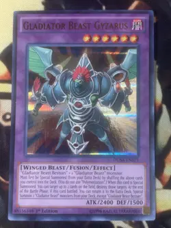 Yugioh: Gladiator Beast Gyzarus - DUSA-EN071 - Ultra Rare - 1st Edition - MP - Image 1