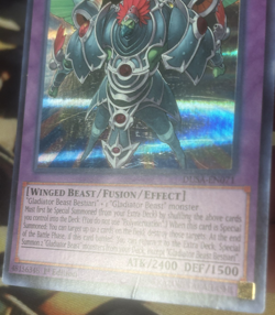 Yugioh: Gladiator Beast Gyzarus - DUSA-EN071 - Ultra Rare - 1st Edition - MP - Image 3