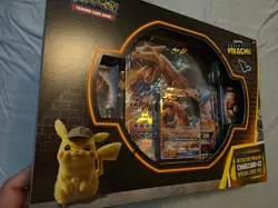 Pokemon Detective Pikachu Charizard GX Special Case File (SEALED) Super rare!! - Image 3