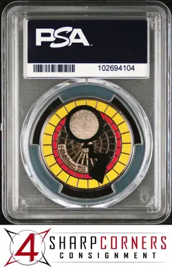 2019 POKEMON COIN PROMO DETECTIVE PIKACHU CHARIZARD-GX SPECIAL CASE FILE PSA 9 - Image 2