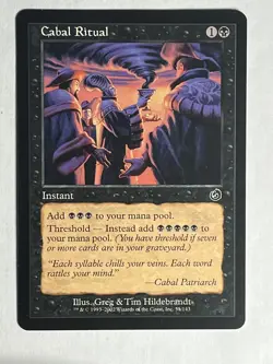 MTG - Cabal Ritual - Torment - Reg EN (LP) - Image 1